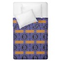 Bitcoin Logo Pattern Duvet Cover Double Side (Single Size) View1