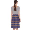 Bitcoin Logo Pattern Midi Beach Skirt View2