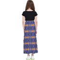 Bitcoin Logo Pattern Kids  Flared Maxi Skirt View2