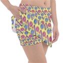 Colorful Bitcoin Pattern Classic Tennis Skirt View3