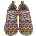 Colorful Bitcoin Pattern Mens Athletic Shoes View1