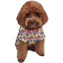 Colorful Bitcoin Pattern Dog T-Shirt View1