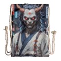 Demon Samurai Drawstring Bag (Large) View1