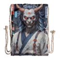 Demon Samurai Drawstring Bag (Large) View2