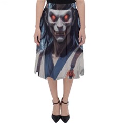 Demon Samurai Classic Midi Skirt by AwesomeSauce