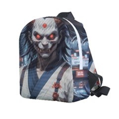 Demon Samurai Kids  Age 2-4 Lightweight Preschool Backpack by AwesomeSauce