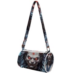 Demon Samurai Mini Cylinder Bag by AwesomeSauce