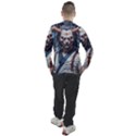 Demon Samurai Men s Pique Long Sleeve T-Shirt View2