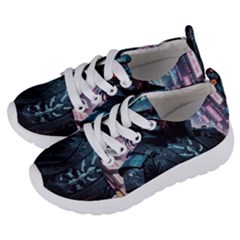 Cyberpunk Demon Samurai Kids  Lightweight Sports Shoes