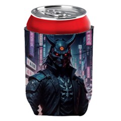 Cyberpunk Demon Samurai Can Holder by AwesomeSauce