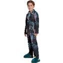 Cyberpunk Demon Samurai Kids  Long Sleeve Velvet Pajamas Set View2