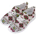 Ukrainian Folk Seamless Pattern Ethnic Ornament Border Element Traditional Men s Velcro Strap Shoes View2