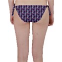 Sugar Skull Cat Pattern Bikini Bottoms View2