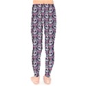 Sugar Skull Cat Pattern Kids  Leggings View2