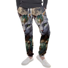 Epic Armored Cat Warrior Men s Jogger Sweatpants by ExtraGoodSauce