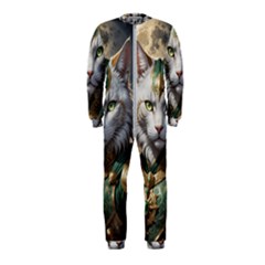 Epic Armored Cat Warrior Onepiece Jumpsuit (kids)