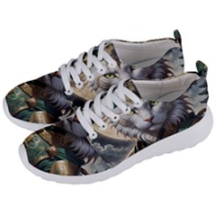 Epic Armored Cat Warrior Men s Lightweight Sports Shoes by ExtraGoodSauce