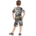 Epic Armored Cat Warrior Kids  T-Shirt and Shorts Set View2