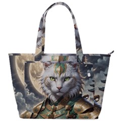 Epic Armored Cat Warrior Back Pocket Shoulder Bag 