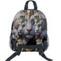 Epic Armored Cat Warrior Kids  Age 5-10 Lightweight School Backpack with Side Pockets View2