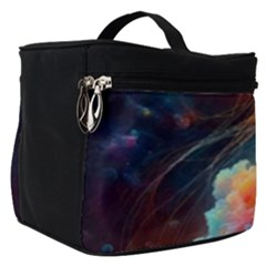 Cosmic Jellyfish Artwork Make Up Travel Bag (small) by ExtraGoodSauce