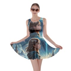 Enchanting Fantasy Night Sky Scene Skater Dress by ExtraAwesomeSauce