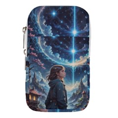 Enchanting Fantasy Night Sky Scene Waist Pouch (large) by ExtraGoodSauce