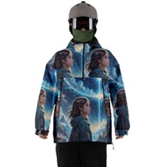 Enchanting Fantasy Night Sky Scene Men s Ski And Snowboard Waterproof Breathable Jacket by ExtraGoodSauce