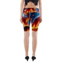 Enchanted Fire Feline Yoga Cropped Leggings View2