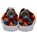 Enchanted Fire Feline Kids  Low Top Canvas Sneakers View4