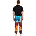 Enchanted Fire Feline Men s Elastic Waist Pants View2