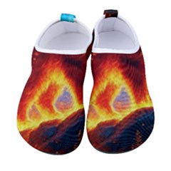 Enchanted Fire Feline Women s Sock-style Water Shoes by ExtraGoodSauce