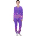 Colorful Labstract Wallpaper Theme Casual Jacket and Pants Set View1