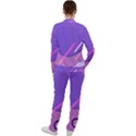 Colorful Labstract Wallpaper Theme Casual Jacket and Pants Set View2