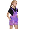 Colorful Labstract Wallpaper Theme Kids  Short Overalls View3