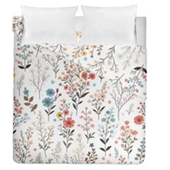 Flowers Design Floral Duvet Cover Double Side (queen Size)