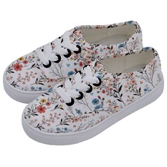 Flowers Design Floral Kids  Classic Low Top Sneakers