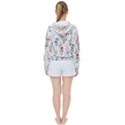 Flowers Design Floral Women s Tie Up Sweat View2