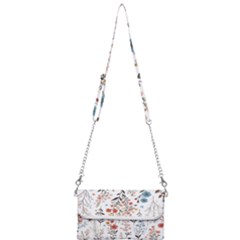 Flowers Design Floral Mini Crossbody Handbag