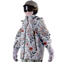 Flowers Design Floral Women s Zip Ski and Snowboard Waterproof Breathable Jacket View2