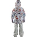 Flowers Design Floral Women s Zip Ski and Snowboard Waterproof Breathable Jacket View4