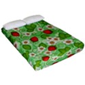 Strawberries Pattern Seamless Fitted Sheet (California King Size) View2