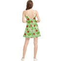 Strawberries Pattern Seamless Summer Frill Dress View2