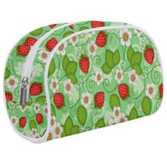 Strawberries Pattern Seamless Make Up Case (medium) by Posterlux