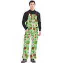 Strawberries Pattern Seamless Men s Side Zip Front Pouch Ski And Snowboard Bib Pants	 View3