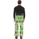 Strawberries Pattern Seamless Men s Side Zip Front Pouch Ski And Snowboard Bib Pants	 View4