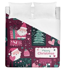 Christmas Santa Claus Duvet Cover (queen Size)