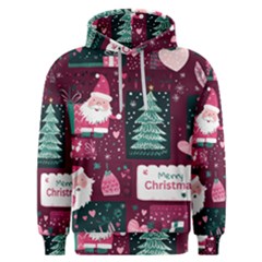 Christmas Santa Claus Men s Overhead Hoodie