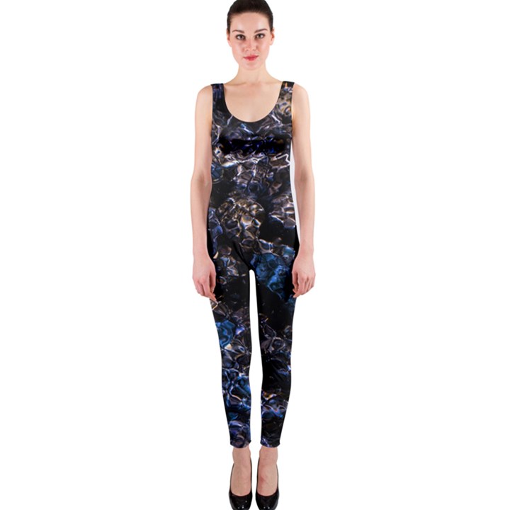 Rocky Lake Reflection  One Piece Catsuit