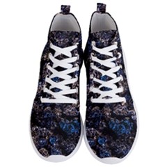 Rocky Lake Reflection  Men s Lightweight High Top Sneakers by dflcprintsclothing